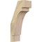 Ekena Millwork 6"W x 10"D x 22"H Merced Rough Sawn Knee Brace, Douglas Fir BRC06X10X22MRC00RDF - alternate 1